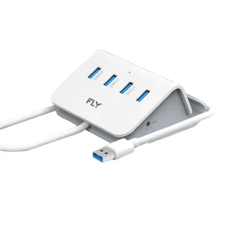 Fly 3408-01 4'lü Usb-a + Type-c Çoğaltıcı Stand Hub
