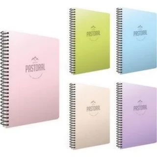 Gıpta Pastoral A6 Pp Kapak Spiralli Defter Kareli 80 Yp 3618