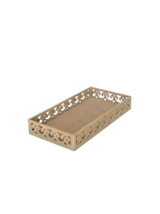 Aka Ahşap 40x19x7 Tepsi Küçük Boy Tp 92