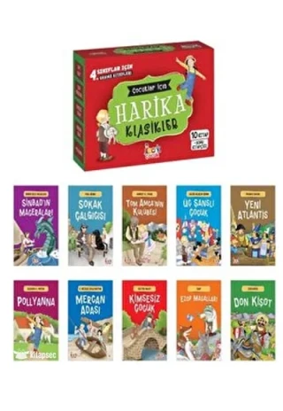 Harika Klasikler 10 Kitap (4. Sınıflar İçin) - Bıcırık Yayınları