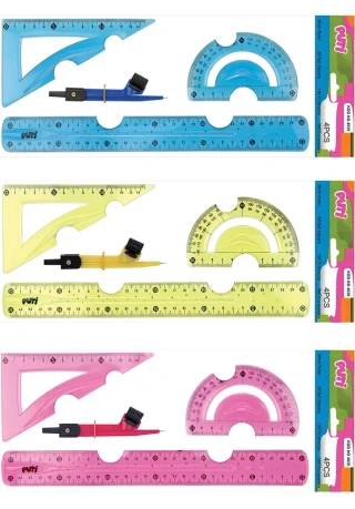Puti Kırılmaz Flexi Çizim Seti Pergelli 4"lü 0874