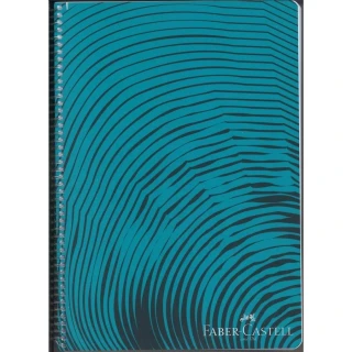 Faber Castell Waves A4 Pp Kapak Spiralli Defter Kareli 100 Yp 5075000437