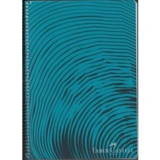 Faber Castell Waves A4 Pp Kapak Spiralli Defter Kareli 80 Yp 5075000435