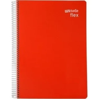Umur Mynote Flex Neon A4 Pp Kapak Spiralli Defter Kareli 60 Yp Mfxne-a460-k