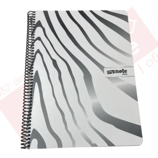 Umur Mynote Flex White A4 Pp Kapak Spiralli Defter Çizgili 80 Yp Myn-fw-a4-80ç