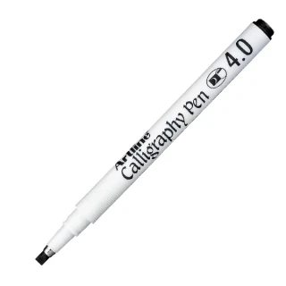 Artline Calligraphy Kalem 4 Mm Siyah Ek-244