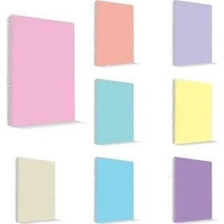 Umur Mynote Flex Pastel A4 Pp Kapak Spiralli Defter Kareli 60 Yp Mfxpa-a460-k