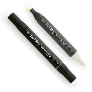 Del Rey Twin Çift Uçlu Marker Kalem Bl.0 Colorless Blender
