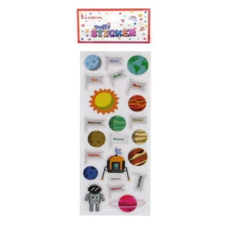 Ticon Puffy Sticker 389486