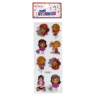 Ticon Puffy Sticker 348921