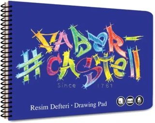 Faber Castell 35x50 Logo Karton Kapak Resim Defteri 15 Yp 5075000478