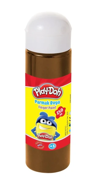 Play-doh 250 Ml (tüp) Parmak Boyası Kahverengi Pr038