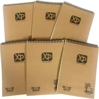 Folıx Xp A5 Kraft Kapak Spiralli Bloknot Kareli 60 Yp 823309