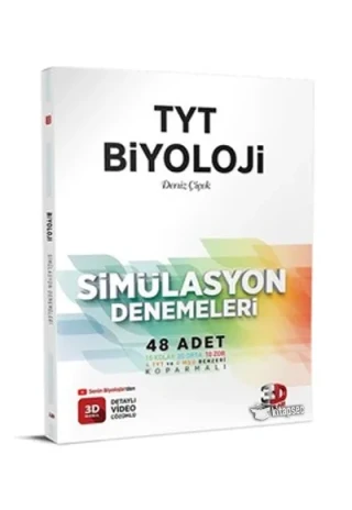 3d Yay.- Tyt Biyoloji Simülayon Denemeleri 48"li 2324