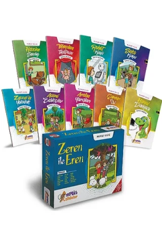 Zeren İle Eren 10 Kitap - Meraklı Zihinler Yayınları