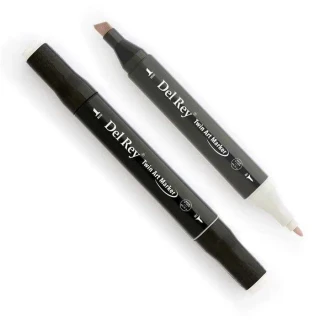 Del Rey Twin Çift Uçlu Marker Kalem Wg0.5 Warm Grey