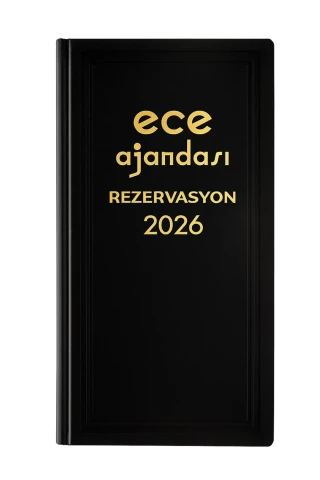 Ece 17x33 Rezervasyon Ajandası Avrasya (2026)