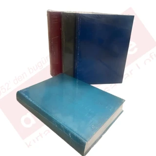 Elma 20x28 Mermer Desen Sert Kapak Defter Kareli 400 Yp