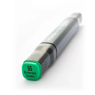 Del Rey Twin Çift Uçlu Marker Kalem G55 Emerald Green