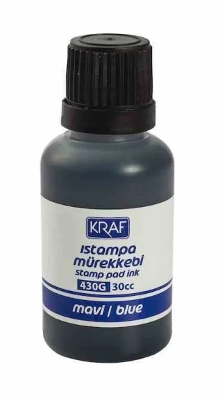 Kraf Istampa Mürekkebi 30 Cc Mavi 430g