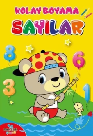 Boyama Zamanı Şirin Boyama - Sayılar - Koloni Kitap