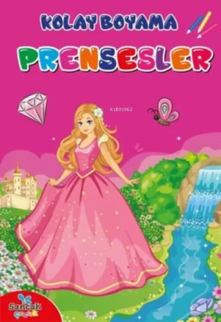 Boyama Zamanı Şirin Boyama - Prenseseler - Koloni Kitap