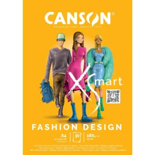 Canson Xsmart A4 180 Gr Fashion Design Çizim Defteri 30 Yp 32250p000