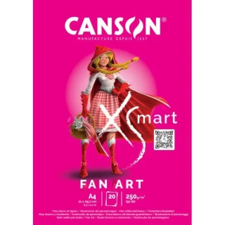 Canson Xsmart A4 250 Gr Fan Art Çizim Defteri 20 Yp 32250p001
