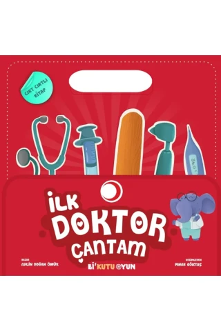 İlk Doktor Çantam Cırt Cırtlı Kitap - Bi Kutu Oyun
