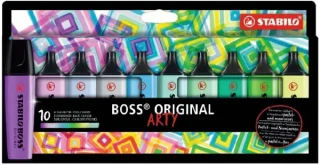 Stabilo Boss Art Fosforlu Kalem Soğuk Renkler 10"lu 70\10-2-20