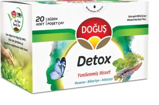 Doğuş Detox ( Rezene-biberiye-adaçayı) Bitki Çayı Süzen Poşet 1.5 Gr 20"li