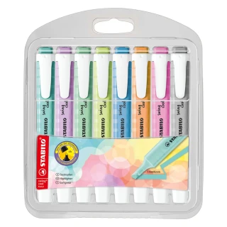 Stabilo Swing Cool Fosforlu Kalem Pastel Renkler 8"li 275\8-08-2
