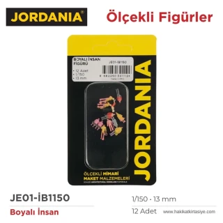Jordania 1\150 13 Mm Boyalı İnsan 12"li İb1150