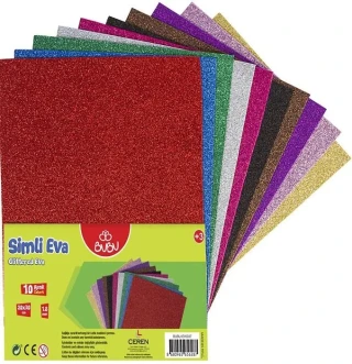 Bubu 20x30 Cm 1.8 Mm Simli Eva 10 Renk Ev0037