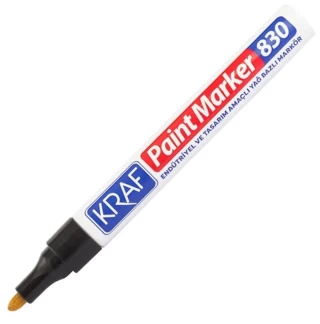 Kraf 830 Paint Marker Kalem Siyah