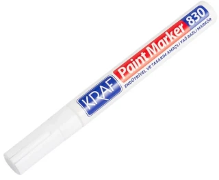 Kraf 830 Paint Marker Kalem Beyaz