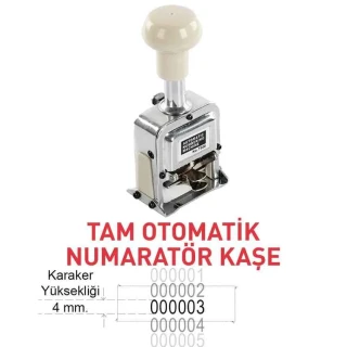 Sarff Ns06 6 Hane Krom Otomatik Numaratör 15314406