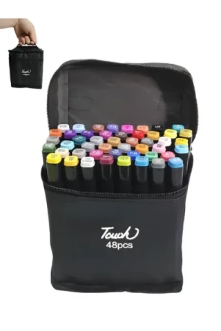Mona Lisa Touchblack Çift Uçlu Marker Kalem 24 Renk Tm1-24