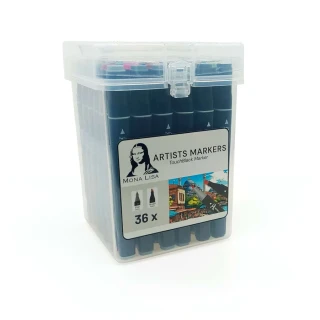 Mona Lisa Touchblack Çift Uçlu Marker Kalem 36 Renk Tm1-36