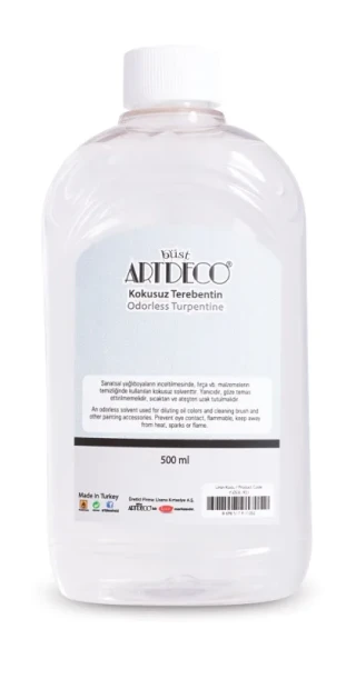 Artdeco 500 Ml Kokusuz Terebentin 53l-921