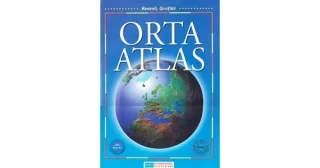 Resimli Grafikli Orta Atlas - Evrensel İletişim Yayınları