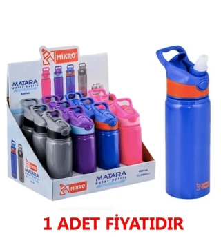 Mikro 600 Ml Alüminyum Matara Mt-2515