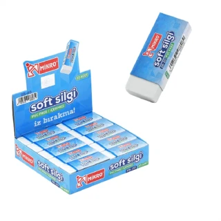 Mikro 2b-30tr Beyaz Soft Silgi