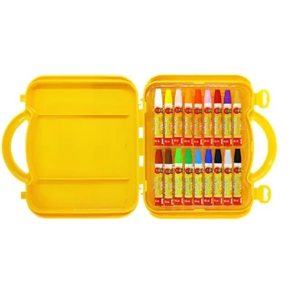Donga Toru 18 Renk Yağlı Pastel Boya Plastik Çantalı 262118
