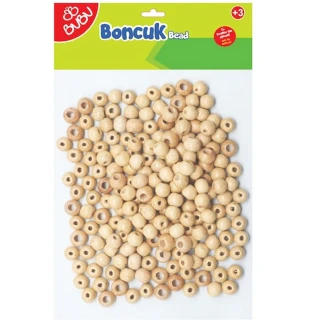 Bubu Mini Natural Yuvarlak Boncuk Karışık Boy Bn0003
