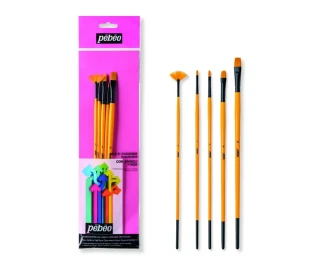 Pebeo Fırça Seti Akrilik 5"li (0-2-4-8-12) Set-13