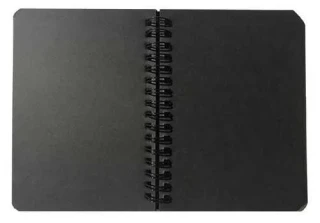 Space A6 Pp Kapak Spiralli Siyah Zemin Defter 30 Yp 777-207