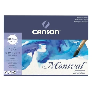 Canson Montval 300 Gr 18x25 12yp Çizim Blok Grenli 200807317