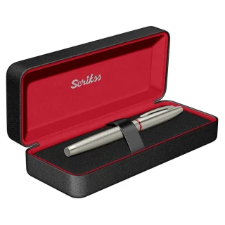 Scrikss 35 Roller Kalem Mat Titanyum Lüks Kutu