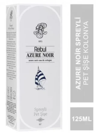 Rebul 125 Ml Kolonya Pet Şişe Sprey Azure Noir